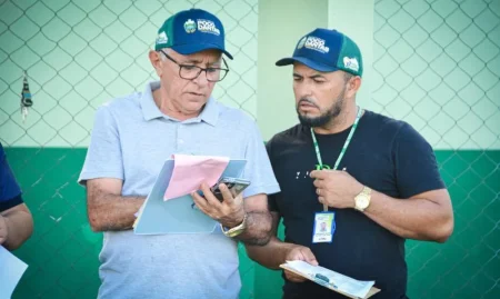 Prefeito Itamar Moreira se reúne com seleção de Poço Dantas para alinhar estreia na Copa União