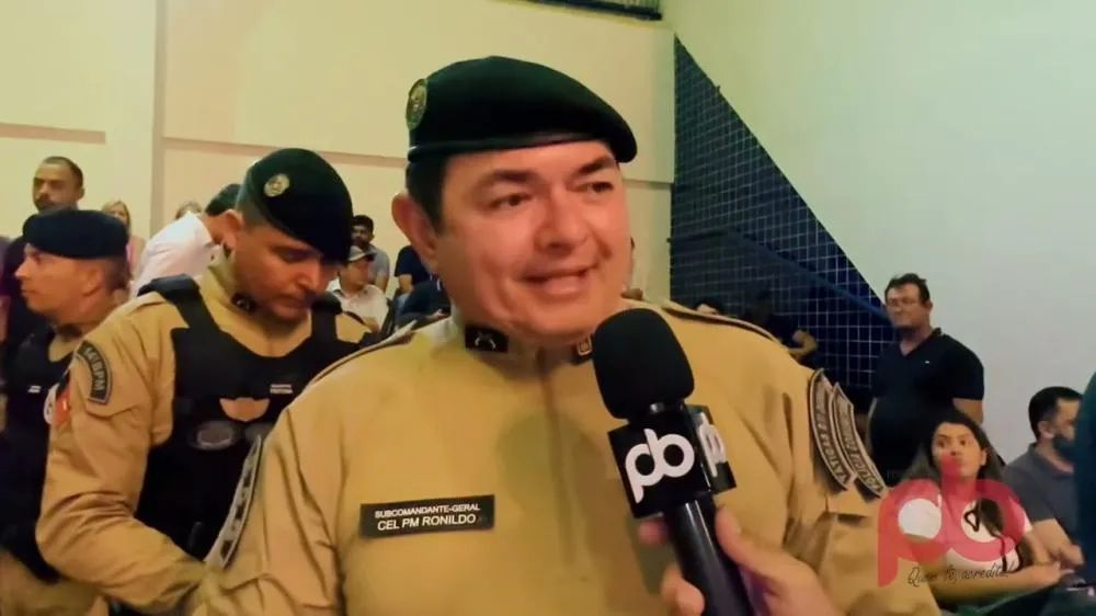 Oficial de Cajazeiras é cotado para assumir comando da PM da Paraíba com saída de Sérgio Fonseca para disputar vaga na Assembleia